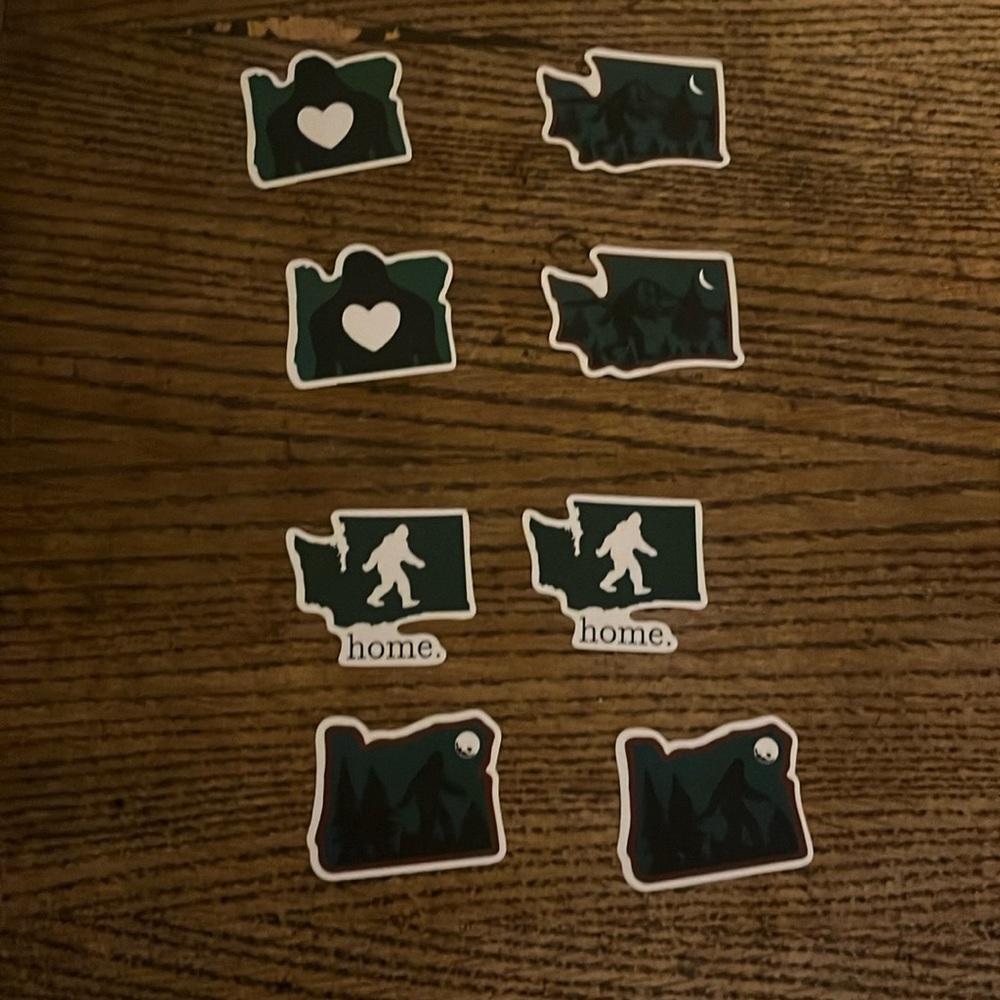 Vinyl Stickers Bigfoot